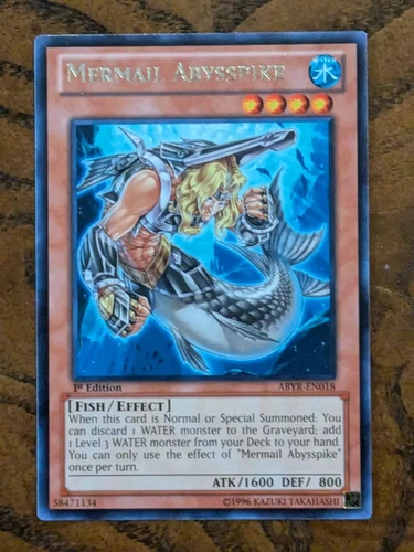 Mermail Abysspike ABYR-EN018 Abyss Rising 1st Edition