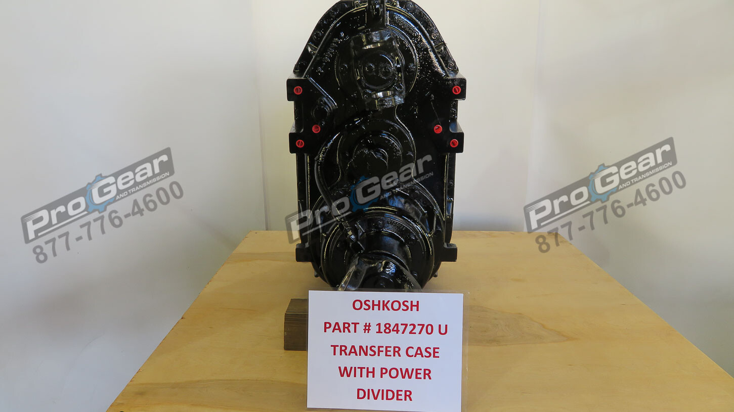 OSHKOSH SNOW PLOW TRANSFER CASE POWER DIVIDER TC55000PD 1847270U eBay