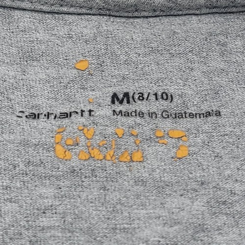 Carhartt Shirt Kids M (8-10) Gray Casual School Outdoors Camping Gorpcore Trail - Picture 7 of 9