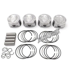 4x Pistons Rings Set Ø76.51mm  for VW Audi A1 VW CC 1.4TFSI CAVD BLG CTH