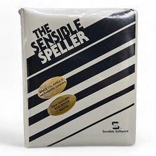 Sensible Speller IV Apple II 5.25  1984 Sealed VTG Sensible Software Word
