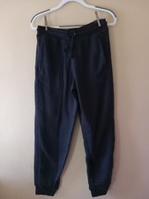 Adidas Women's Black Sweatpants Relaxed Fit HK0439 Size Small Y37 