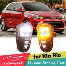 LED DRL TFL Tagfahrlicht für Kia Rio 2018-20 Nebelscheinwerfer Blinker 4 Augen