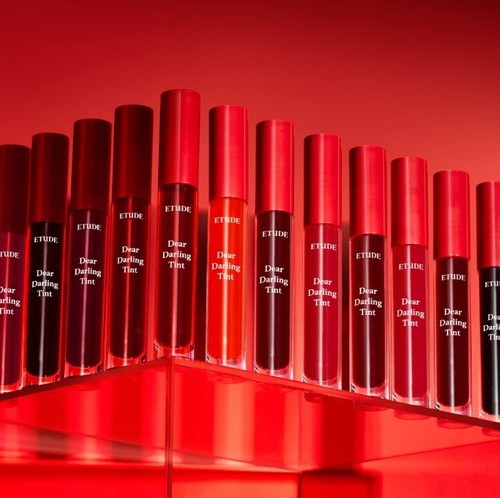 ETUDE Dear Darling Water Gel Tönung OR201 Kumquat Red - Bild 9 von 12