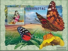 Briefmarken Mosambik 2007 Mi Block 213 (kompl. Ausgabe) postfrisch Schmetterling