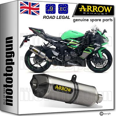 exhaust open titanium c tech arrow for kawasaki zx-6r zx-6 r 636