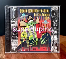 TEJANO CONJUNTO FESTIVAL 2015 CD LIVE at ROSEDALE PARK Flaco Jimenez NEW