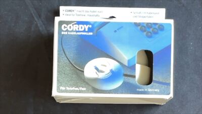 Cordy Kabelaufroller Größe M Haushalt made in Germany weiss