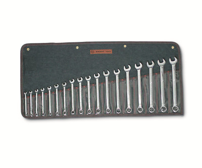 Wright Tool WRIGHTGRIP  2.0 Combination Wrench Set Metric 18 Pieces 958