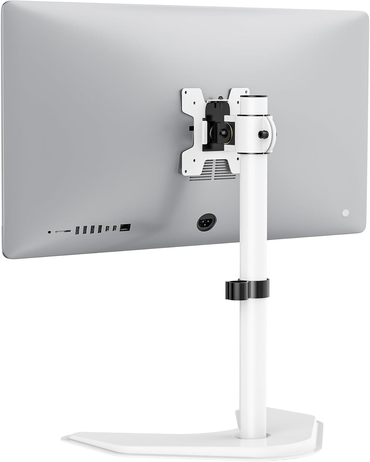 Single Monitor Stand with Mounting Holes for 75-100 mm VESA Free Standing Desk Mount-image