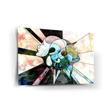 Connected Minds Premium Tempered Glass Wall Art,  Fade Proof Home Decor Wall Art