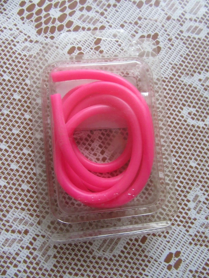 A2 Pro 3621 Durite Silicone Rose Fluo 2x5 1 Metre Carburant RC Neuf Blister A381 - Photo 2/4