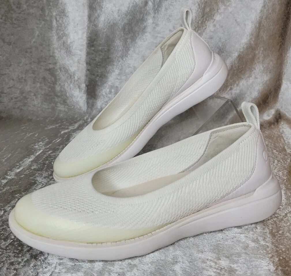 Cole Haan Women s Zerogrand Stitchlite Ballet Flat White Size