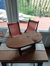 Meuble Maison De Poupée Salon En Bois