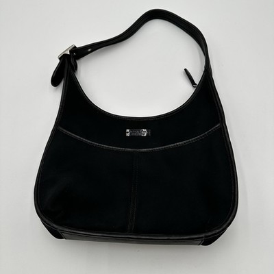 Coach Vintage Ergo Neo Pocket Zip In Black Nickel 1998 H7