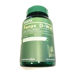 Panax D-Well Digestive Support Capsules for Gut Health – Herbal Supplement 02/27