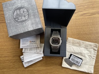 Casio G-Shock Square GMW-B5000PS-1ER 40th Anniversary Recrystallized Full Metal