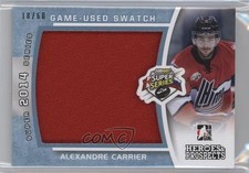2014-15 ITG Heroes and Prospects Blue 18/60 Alexandre Carrier #SSJ-02 0a7