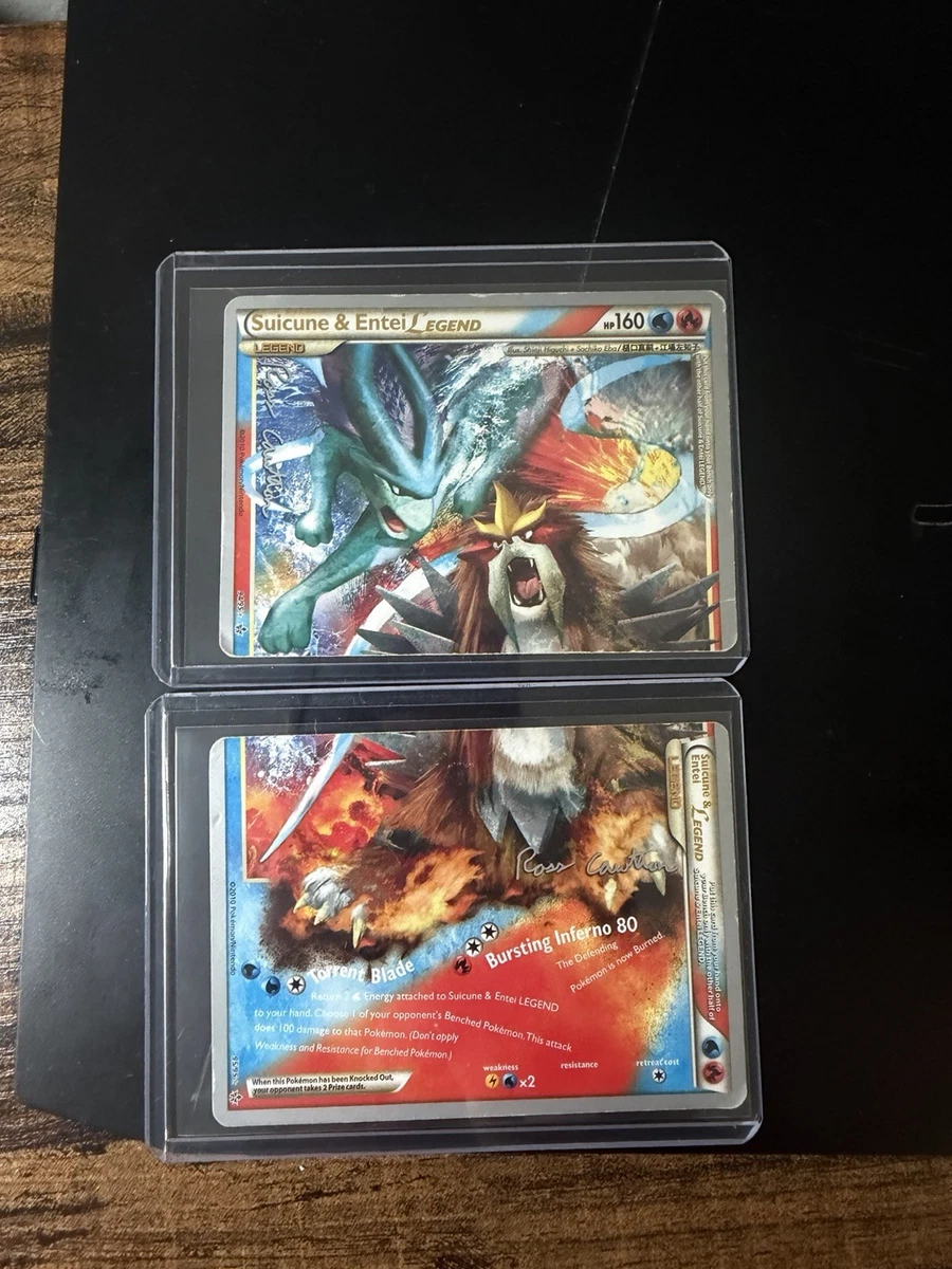 Suicune & Entei Legend Legend Pokémon TCG Cards for sale | eBay