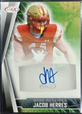 2022 SAGE Jacob Herres Rookie Autograph #A-JH AU RC