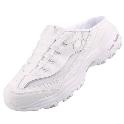 Skechers Damen Sabot D´Lites Nostalgic Breeze  Sneaker Clog Weiß 150533-WSL