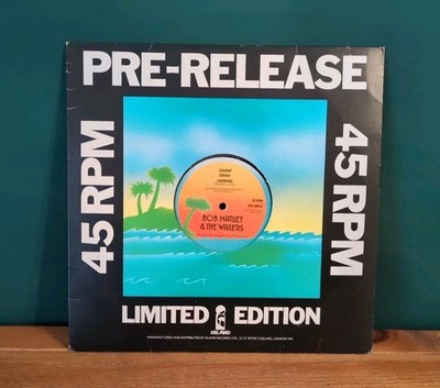 Bob Marley & The Wailers Jamming / Punky Reggae Party 12'' Vinyl Record 1977 