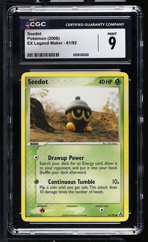 Seedot graded CGC 9 for sale on eBay