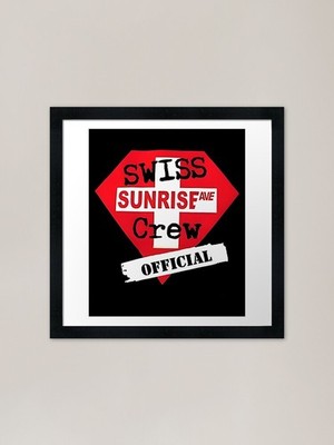 Logo Sunrise Avenue Gerahmtes Kunstdruck Gerahmtes Wandbild Poster Leinwanddruck Bild