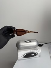 Oakley Mitute Triple Brown Sunglasses Gorpcore USA Y2K Witch Box Avantgarde