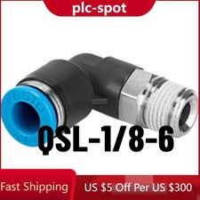 FESTO CORPORATON QSL-1/8-6 Push-in 90 deg Connector