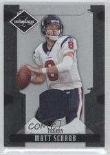 2008 Leaf Limited Threads 48/100 Matt Schaub #40 0q4