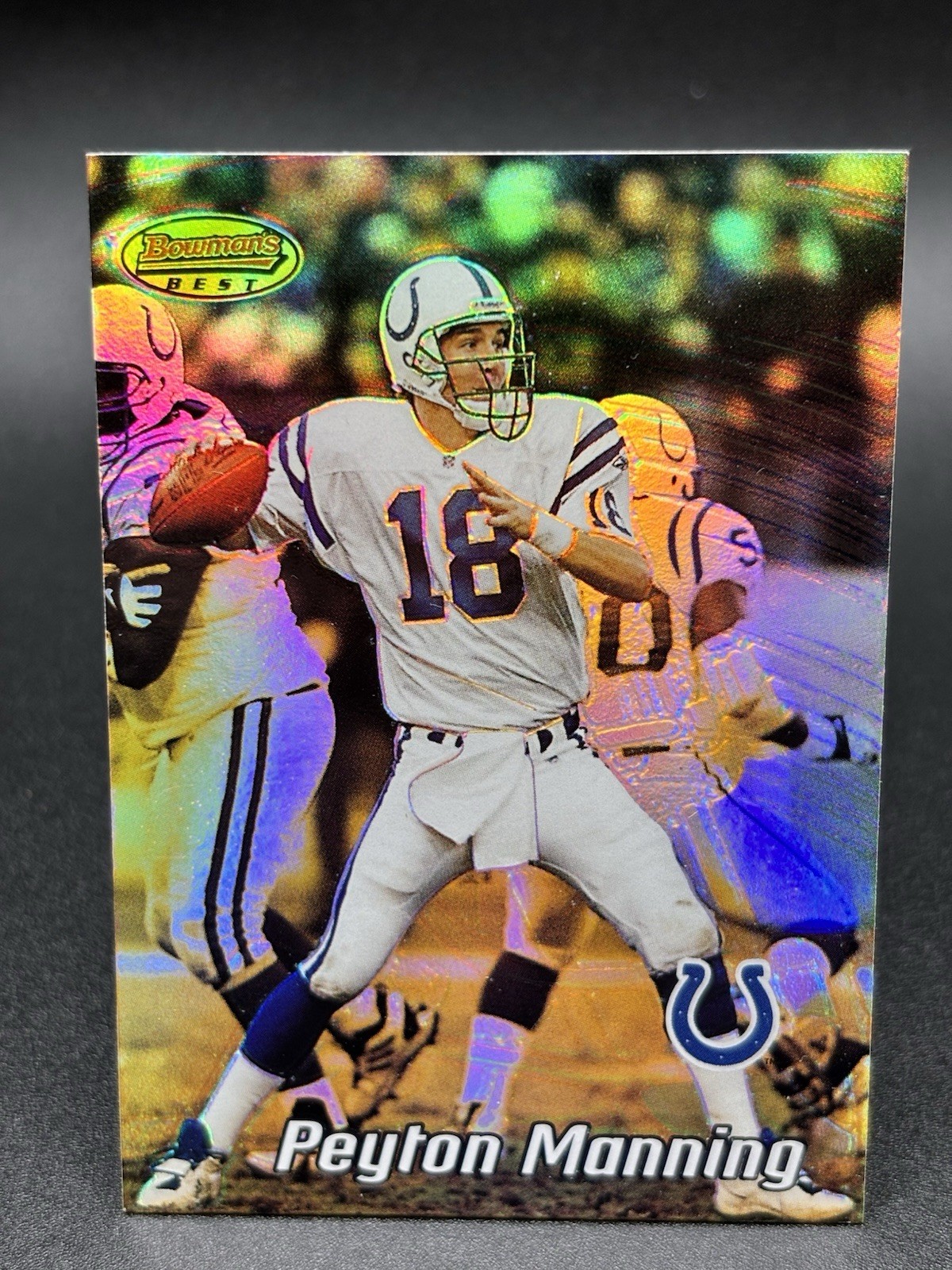 2002 Bowman's Best PEYTON MANNING #1 Refractor Indianapolis Colts HOF