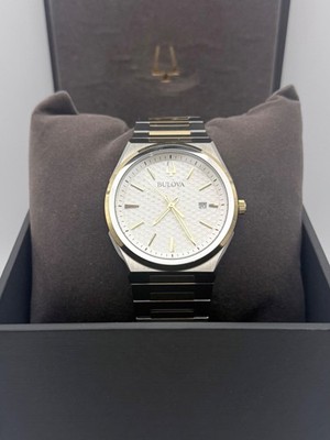 Bulova 98B424 Classic Two Tone Stainless Steel Quartz Men's Watch 39mm