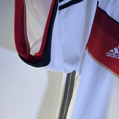 Germany Soccer Shirt Mens Medium Adidas World Cup 2014 ClimaCool FIFA DFB Top - Picture 14 of 19