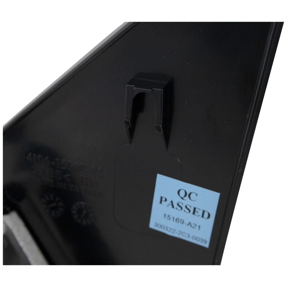 Espejo retrovisor para Ford Transit Connect 2011-2013 lado del pasajero delantero negro texturizado Foto 4 de 4