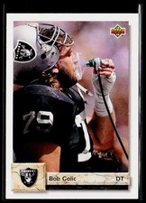 1992 Upper Deck #279 Bob Golic