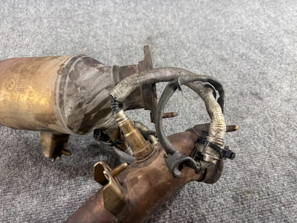 07-10 JUEGO DE TUBOS DE ESCAPE BMW E90 E92 E93 E82 135I 335I N54 STOCK DE FÁBRICA OEM Foto 3 de 4