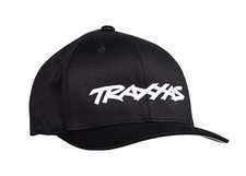 TRA1188-BLK-LXL TRAXXAS LOGO HAT BLACK LARGE/E