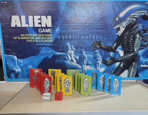 vtg Kenner 1979 Giger Alien Board Game Escape Xenomorph Space complete set