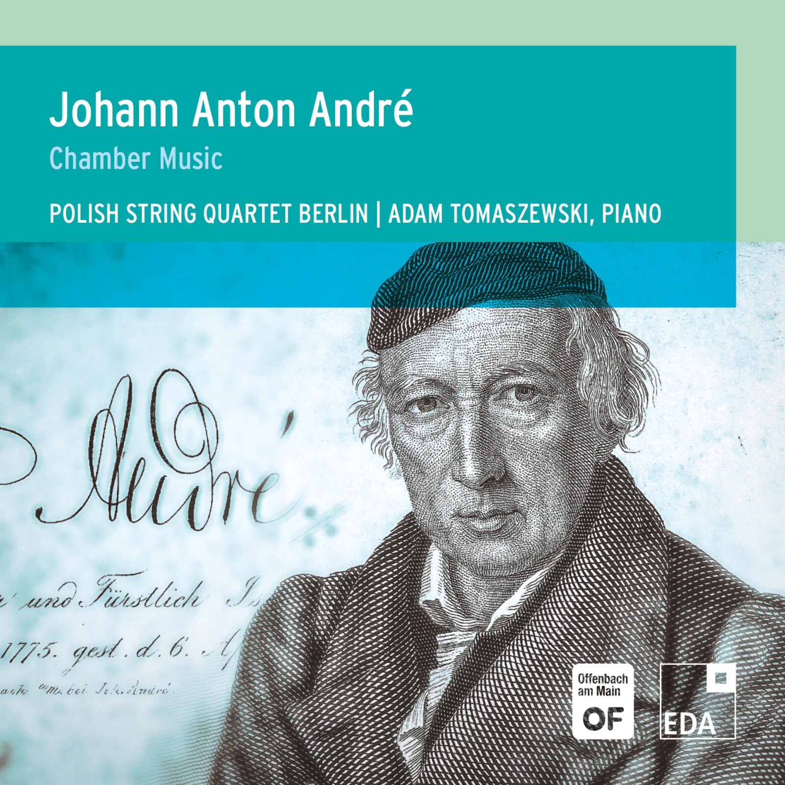 EDA50 Polish String Quartet Berlin J. A. Andre: Chamber Music CD EDA50 NEW