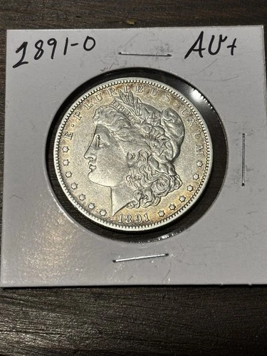 1891-O MORGAN SILVER DOLLAR ✪ BEAUTIFUL COIN ✪ AU+ ✪ GORGEOUS w/ TONING