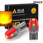 LED Amber Front Corner Light/ Side Marker Light Bulbs for 08-12 Honda Accord,Fit