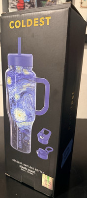 BNIB Coldest Starry Night Insulated Bottle 36oz 