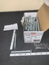 50 pk Simpson Strong-Tie THD37400CS Titen HD screw anchors 3/8" x 4"  Countrsnk