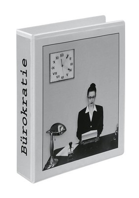 Esselte Präsentationsringbücher 2-Ringe weiß 6,2 cm DIN A4, 10 St.