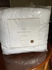 Pottery Barn~ Foundations Hydrocool  Down Alternative Duvet Insert~KING Heavy Wt