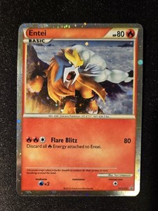 [LP] Entei - HGSS20 - Pokemon Heart Gold Soul Silver Promo Holo