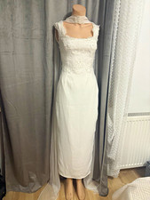 Brautkleid Futteral/Column Spitze & Tüll, ec...