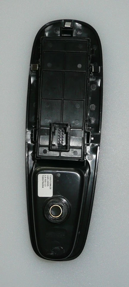 Fiat 500L 2014-2017 negro OEM lado del conductor interruptor de ventana eléctrica maestro 735572962 Foto 4 de 4