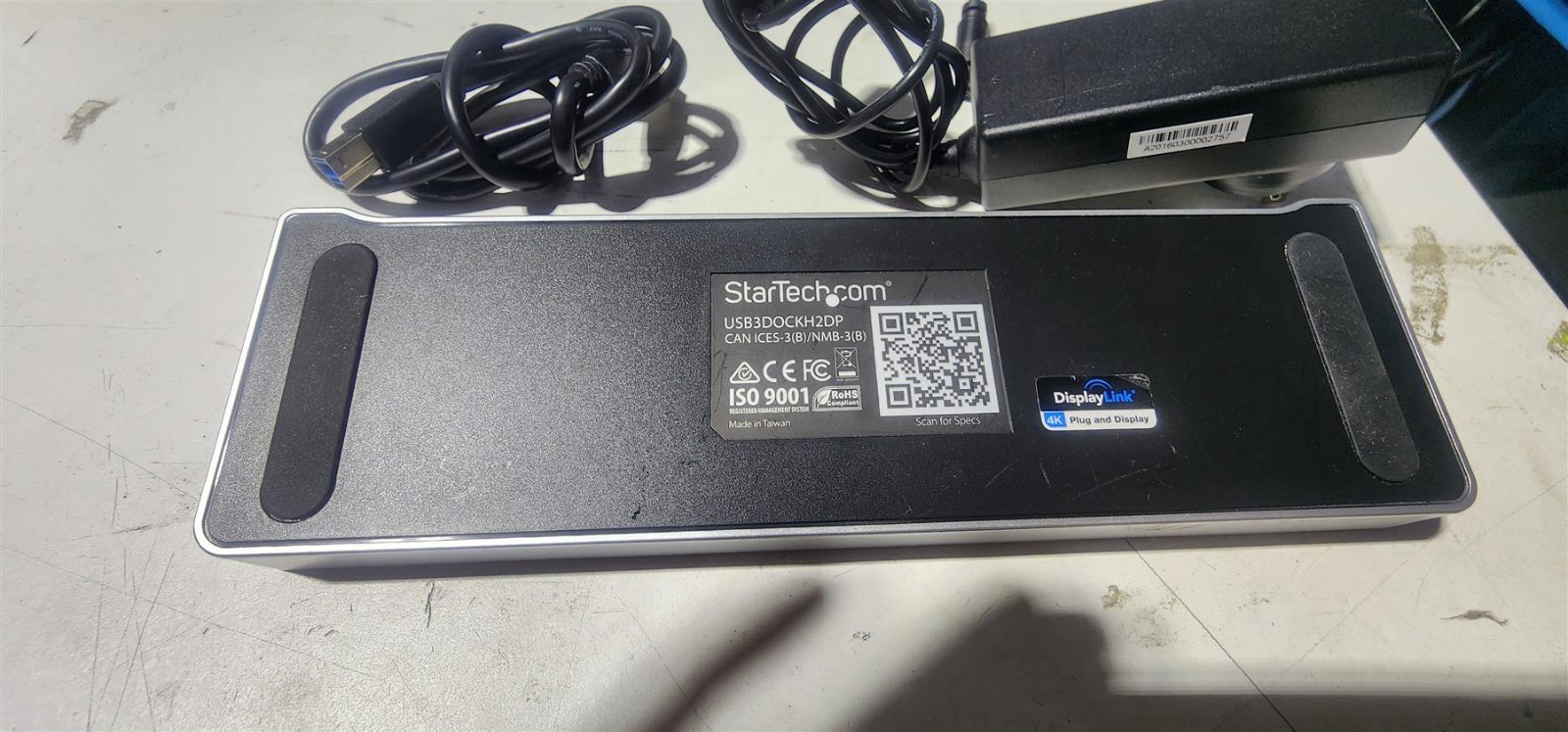 StarTech USB3DOCKH2DP Triple-Monitor USB 3.0 Docking Station 2x DP + 1x HDMI 4K